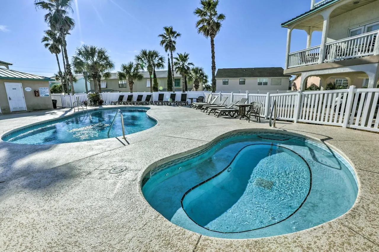 Semesterbostad Sunny Pcb Home With Balcony Steps To The Beach! Panama City Beach USA
