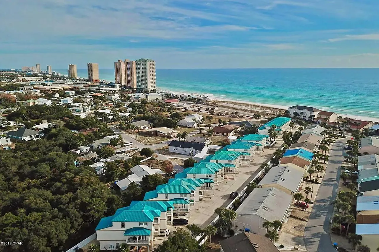 Semesterbostad Sunny Pcb Home With Balcony Steps To The Beach! Panama City Beach