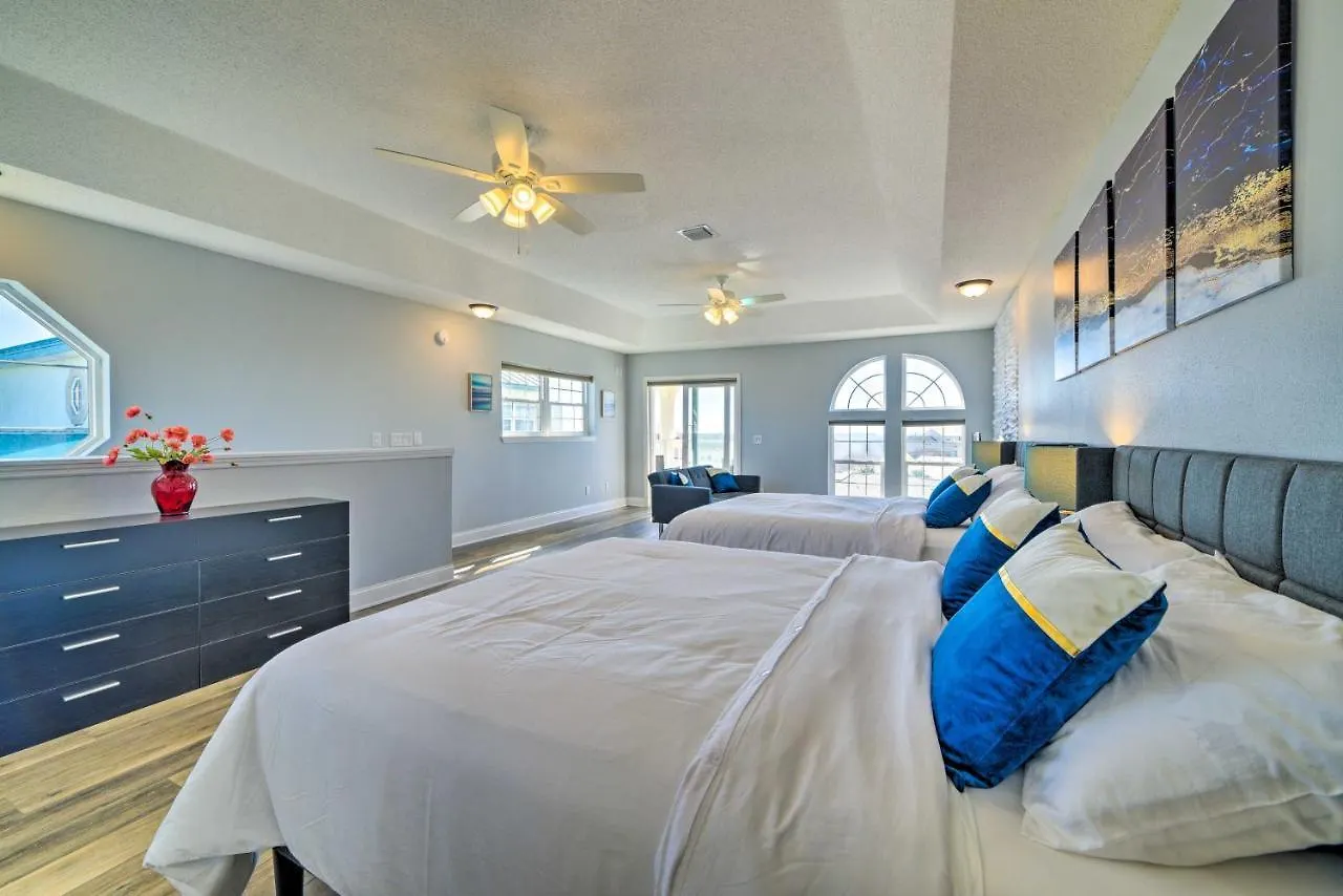 Sunny Pcb Home With Balcony Steps To The Beach! Panama City Beach